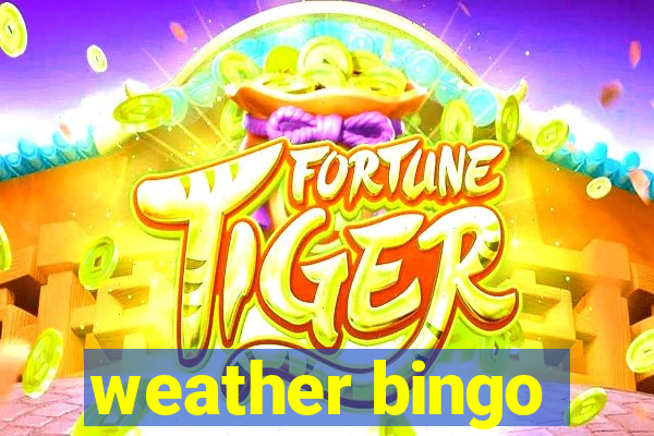 weather bingo