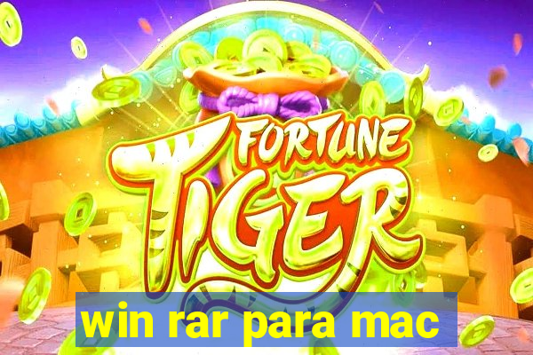 win rar para mac