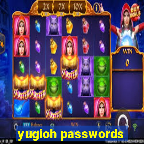 yugioh passwords