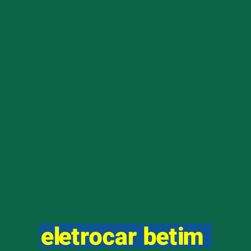 eletrocar betim