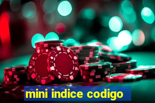 mini indice codigo