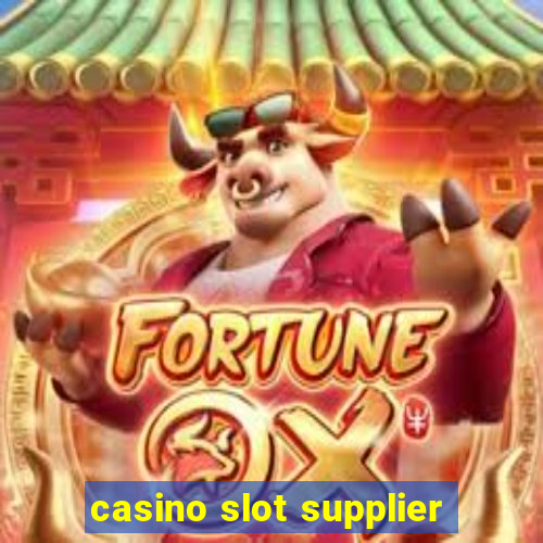 casino slot supplier