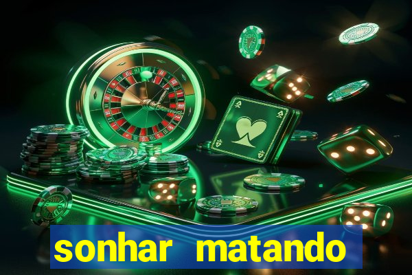 sonhar matando porco jogo do bicho