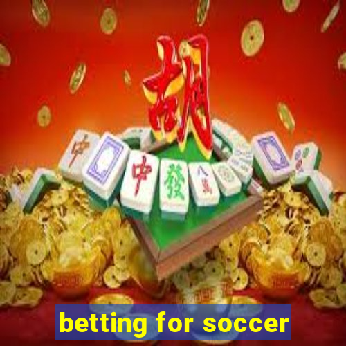 betting for soccer