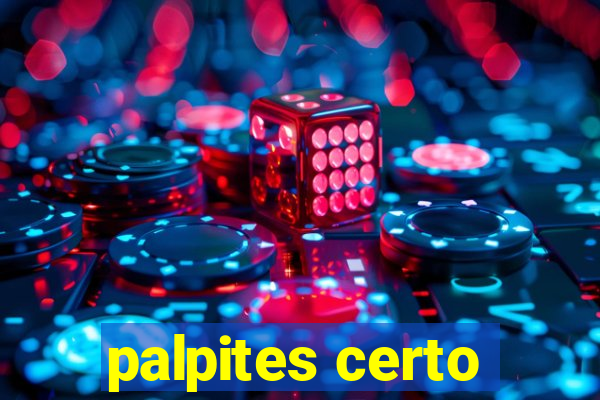 palpites certo