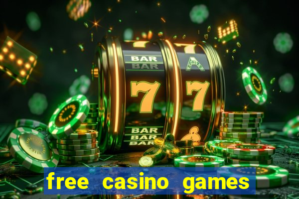 free casino games slots machine