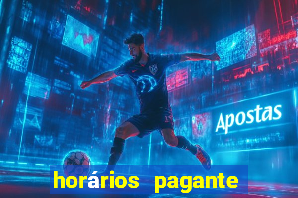 horários pagante fortune tiger