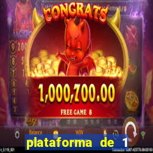 plataforma de 1 real deposito