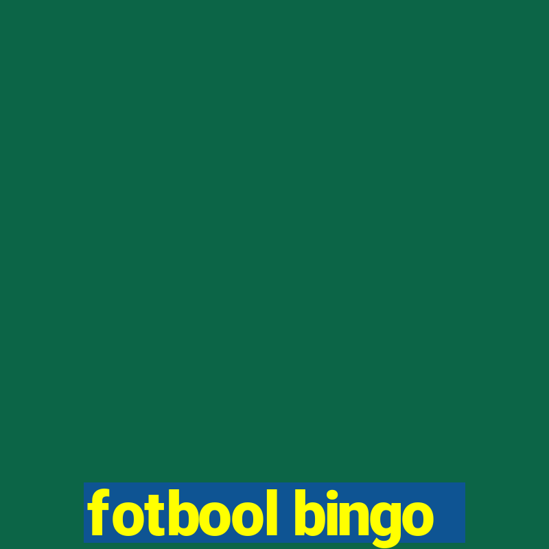 fotbool bingo