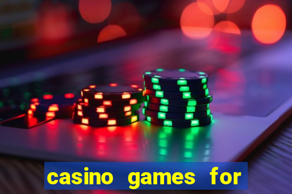 casino games for real cash