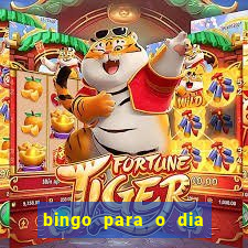 bingo para o dia da mulher