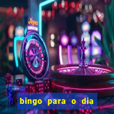 bingo para o dia da mulher