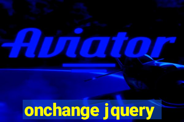 onchange jquery