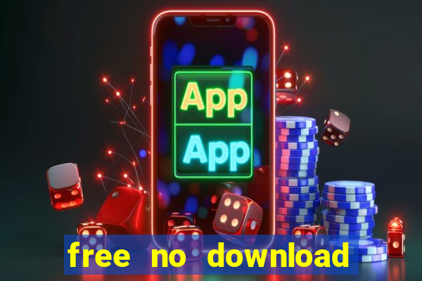 free no download slot machine games