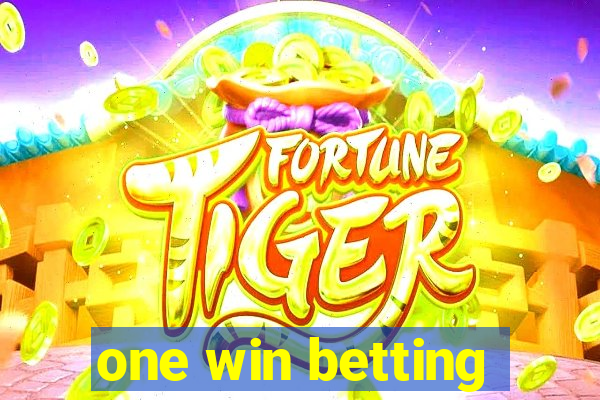 one win betting