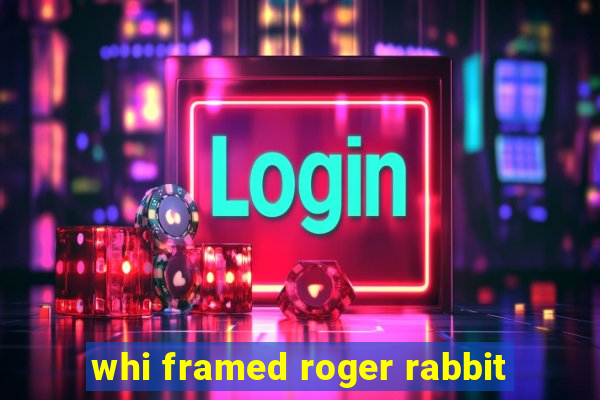 whi framed roger rabbit