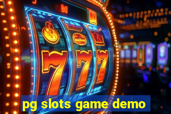 pg slots game demo