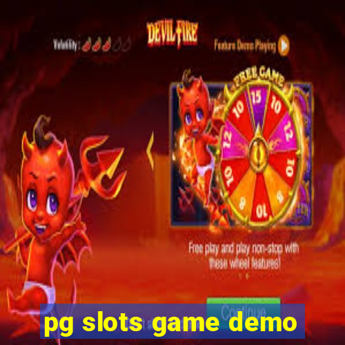 pg slots game demo