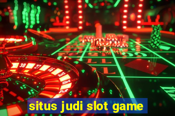 situs judi slot game