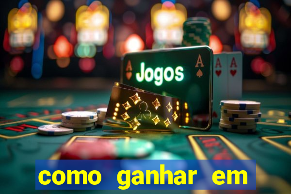 como ganhar em jogos de aposta