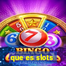 que es slots