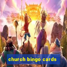 church bingo cards