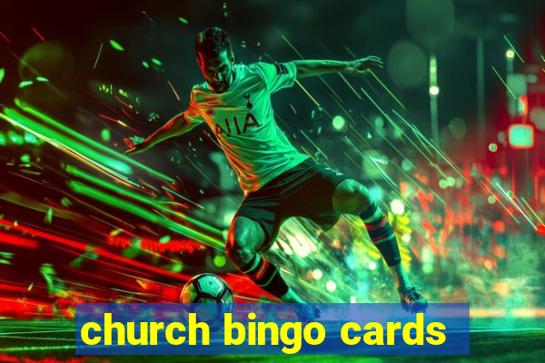 church bingo cards