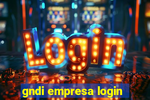 gndi empresa login