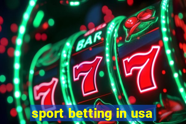 sport betting in usa