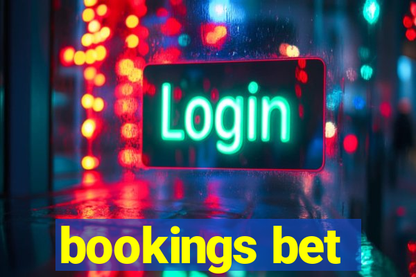 bookings bet