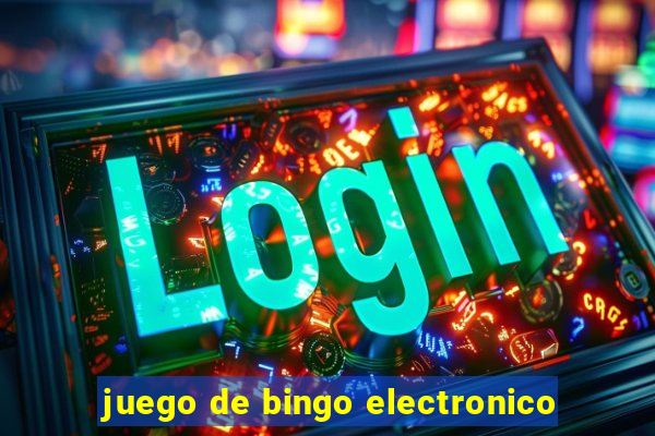 juego de bingo electronico