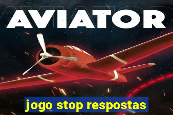 jogo stop respostas