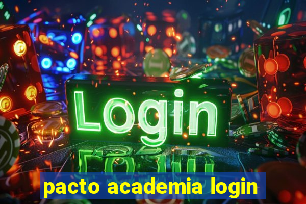 pacto academia login