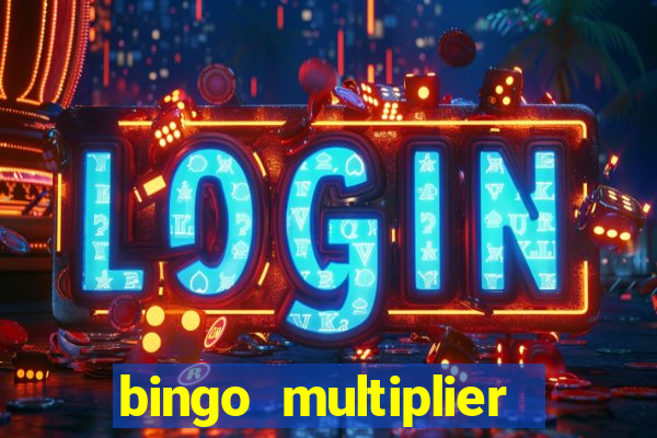 bingo multiplier scratch card