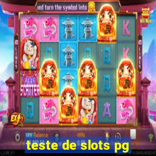 teste de slots pg