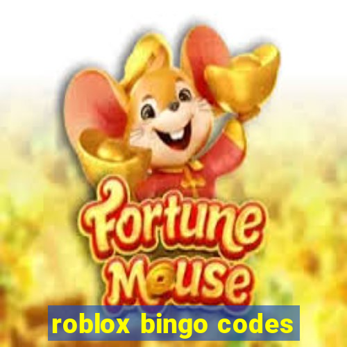 roblox bingo codes