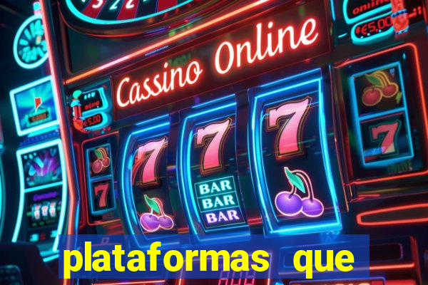 plataformas que mais pagam slots