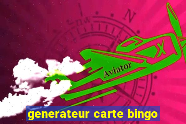 generateur carte bingo