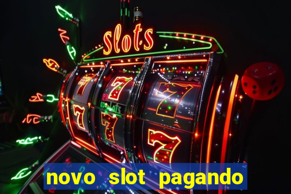 novo slot pagando no cadastro