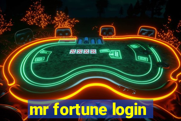 mr fortune login