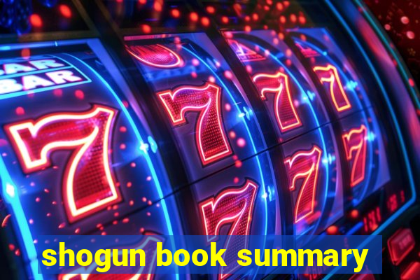 shogun book summary