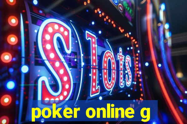 poker online g