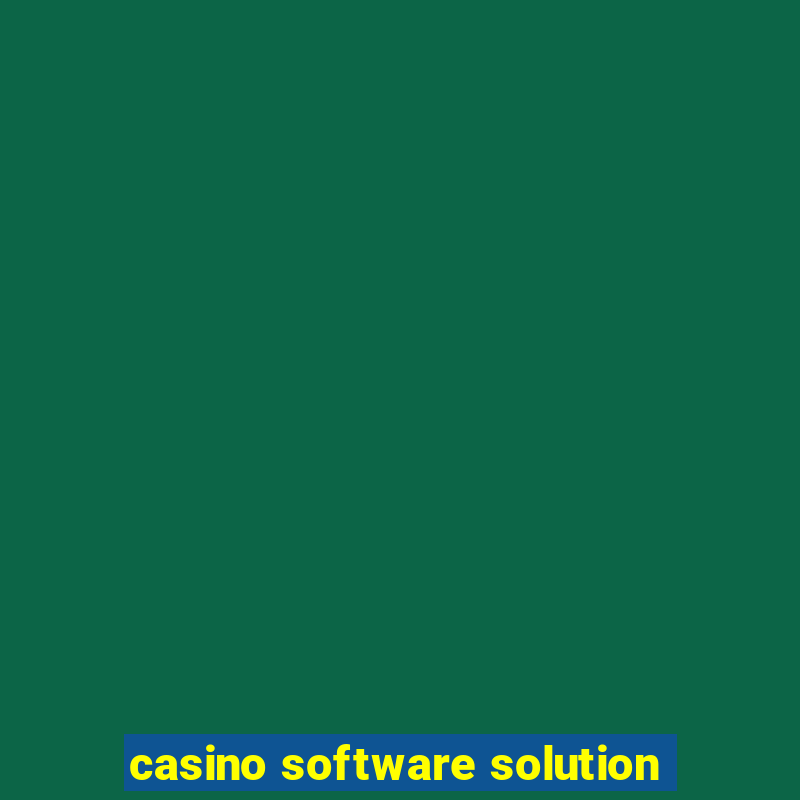 casino software solution