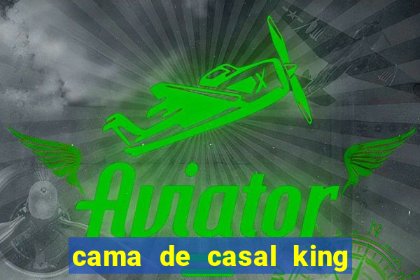 cama de casal king casas bahia