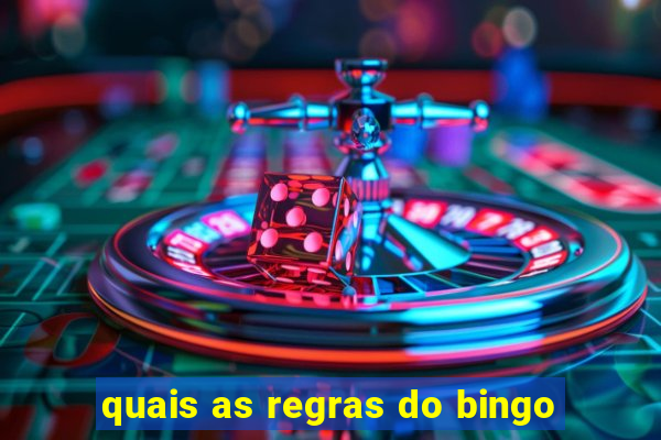 quais as regras do bingo