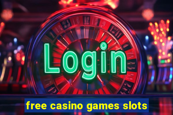 free casino games slots