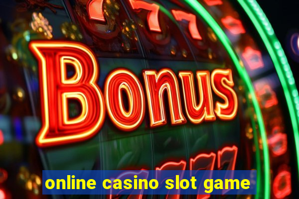 online casino slot game