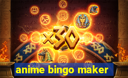 anime bingo maker