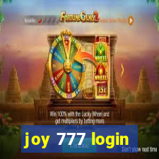 joy 777 login