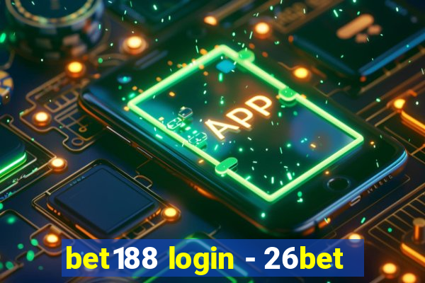 bet188 login - 26bet